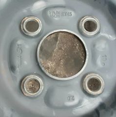 Ζάντες ατσάλινες 15" γνήσιες, από Toyota Yaris, 4x100, 4 τεμάχια-thumb-2