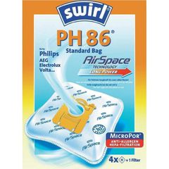 Swirl PH86 Σακούλες Σκούπας - για Philips, AEG, Electrolux