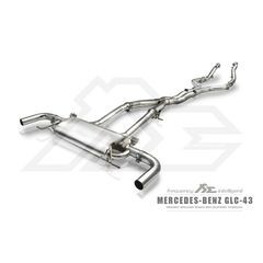 Εξάτμιση από καταλύτη και πίσω της FI Exhaust για Mercedes Benz GLC43 AMG X253 (MB-253A-CBV)