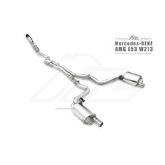 Εξάτμιση από καταλύτη και πίσω της FI Exhaust για Mercedes-Benz E53 AMG W213 (MB-257A6-CBE)