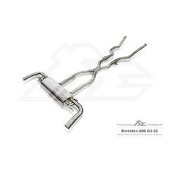 Εξάτμιση από καταλύτη και πίσω της FI Exhaust για Mercedes-Benz GLE C292 GLE63 AMG (MB-116A-CBVS2)