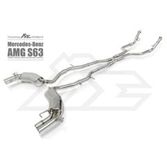 Εξάτμιση από καταλύτη και πίσω της FI Exhaust για Mercedes-Benz S63 AMG Coupe C217 (MB-217A-CBE)