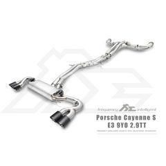 Εξάτμιση από καταλύτη και πίσω της FI Exhaust για Porsche Cayenne E3 2.9l S (PH-9Y0S-CBE)