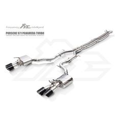 Εξάτμιση από καταλύτη και πίσω της FI Exhaust για Porsche Panamera 971 4.0l (LX-LC-CBV)