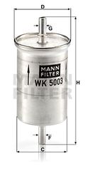 Φίλτρο καυσίμου MANN-FILTER WK5003 για Smart 451 800cc CDi 54ps 2009- OM 660.951 4514770001 A4514770001
