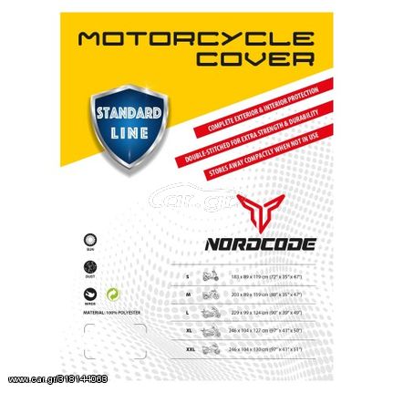 Kάλυμμα μοτό Nordcode MOTO MANTAS