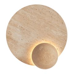 Απλίκα Τοίχου Τραβερτίνα-Γυαλί Arte Illumina Lito LED 5W 600Lm 3000K 230x60x280mm
