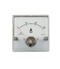 ΑΝΑΛΟΓΙΚΟ ΑΜΠΕΡΟΜΕΤΡΟ ΓΙΑ ΠΑΝΕΛ 0-30 Adc 6x6cm