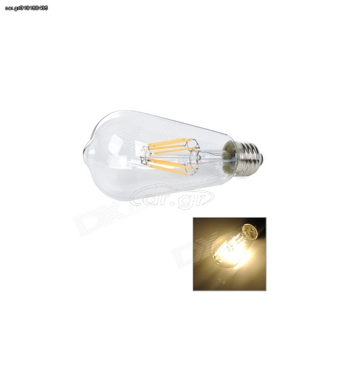 ΛΑΜΠΤΗΡΑΣ LED FILAMENT DIMMABLE 4W E27 - Α64