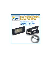 ΠΛΑΦΟΝΙΕΡΑ ΠΙΝΑΚΙΔΑΣ ΜΕ 24 LED ΓΙΑ BMW E82 - Ε90 - 5 SERIES - X SERIES