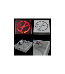 ΠΙΝΑΚΙΔΑ LED ΑΛΟΥΜΙΝΙΟΥ 1W SMOKING