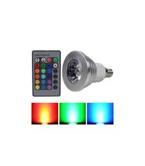 ΛΑΜΠΑ Ε14 LED RGB ΜΕ ΧΕΙΡΙΣΤΗΡΙΟ