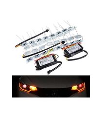LED ANGEL EYES ΔΙΠΛΟ ΓΡΑΜΜΙΚΟ ΦΛΑΣ ΚΑΙ ΦΩΤΑ ΘΕΣΗΣ