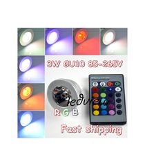 ΛΑΜΠΑ GU10 LED RGB ΜΕ ΧΕΙΡΙΣΤΗΡΙΟ
