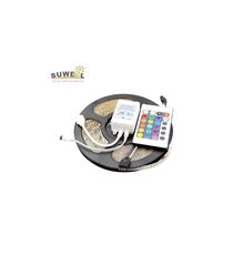 ΣΕΤ ΑΔΙΑΒΡΟΧΗ ΤΑΙΝΙΑ ΜΕ RGB LED 12V 4.8W ΚΟΝΤΡΟΛ ΚΑΙ ΤΡΟΦΟΔΟΤΙΚΟ
