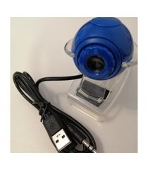 WEB CAMERA USB ΜΕ ΜΑΝΤΑΛΑΚΙ ΓΙΑ ΟΛΑ ΤΑ PC ΜΠΛΕ