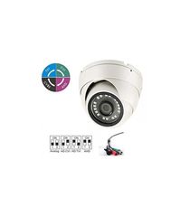 ΕΓΧΡΩΜΗ ΚΑΜΕΡΑ DOME 3,6mm 1080p TVI/CVI/AHD/CVBS