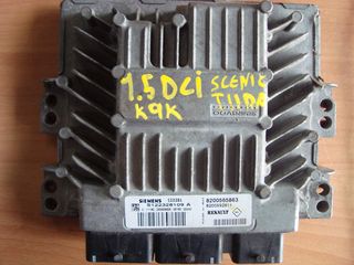 ΕΓΚΕΦΑΛΟΣ ΚΙΝΗΤΗΡΑ RENAULT MEGANE  2002-2007  DIESEL K9K  8200565863 (S122326109A) SIEMENS