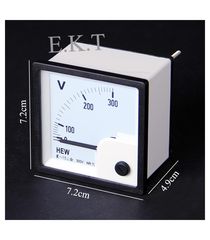 ΑΝΑΛΟΓΙΚΟ ΒΟΛΤΟΜΕΤΡΟ ΓΙΑ ΠΑΝΕΛ 0-300 Vac 7*7CM