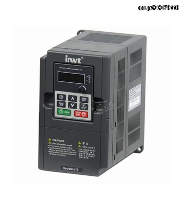 INVERTER 2.2KW ΙΣΧΥΟΣ 3Φ 400V GD10 INVT