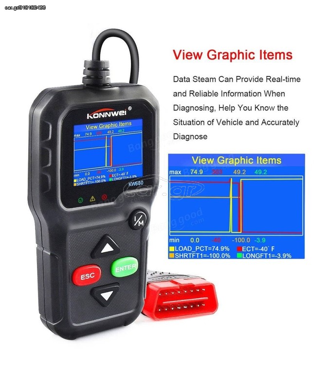 ΕΠΑΓΓΕΛΜΑΤΙΚΟ OBD TESTER - SCAN TOOL