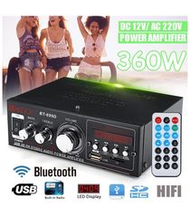 ΡΑΔΙΟ ΕΝΙΣΧΥΤΗΣ bt HI-FI + USB - MP3 + ΤΗΛΕΧΕΙΡΗΣΤΗΡΙΟ