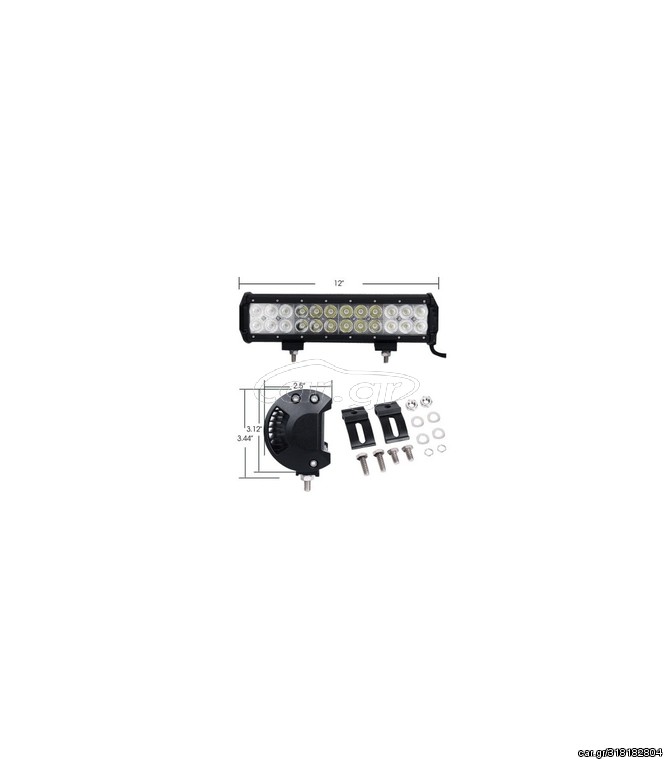 ΑΔΙΑΒΡΟΧΟ LED LIGHT BAR 72W