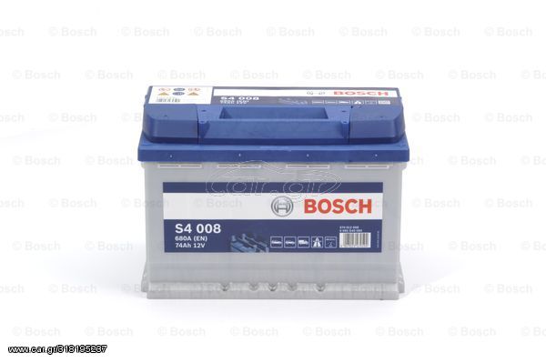 Μπαταρία εκκίνησης BOSCH 0092S40080 για Mercedes-Benz 190 W201  2500cc D 90ps 1985-1993 OM 602.911 46227869 46227873 000915105AE 000915105AF 4D0915105A 4F0915105A 8E0915105B 8E0915105H 8E0915105L 8K09