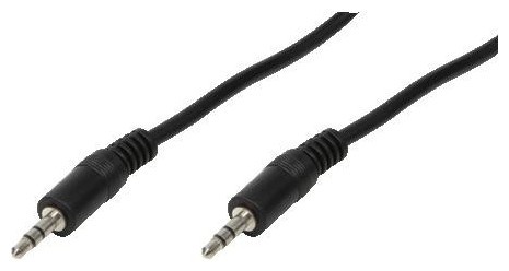 Cable Audio 2x3.5mm M/M 2m Logilink CA1050