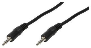 Cable Audio 2x3.5mm M/M 2m Logilink CA1050