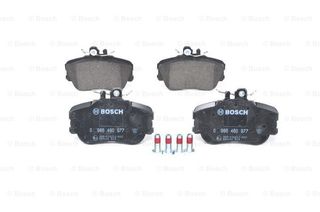 Σετ τακάκια, δισκόφρενα BOSCH 0986460977 για Mercedes-Benz C-Class SW S202 2200cc C200 Turbo CDI 10 1998-2001 OM 611.960 A0024202120 A002420212005 A0024202220 A002420222005 A005420462041 0024202120 00