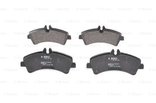 Σετ τακάκια, δισκόφρενα BOSCH 0986494122 για Mercedes-Benz Sprinter Van 3000cc D 4x4 190ps 2009- OM 642.992 A0044208120 A0054207420 A0064202220 A0064204520 A5420742028 0044208120 0054207420 0064202220