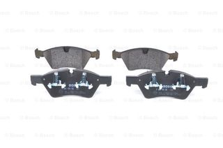 Σετ τακάκια, δισκόφρενα BOSCH 0986494165 για Mercedes-Benz E-Class SW S211 3000cc D 4MATIC 224ps 2005-2009 OM 642.921 A0044204020 A1644200820 A1644201820 A1644202220 A1644202620 0044204020 1644200820