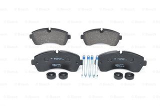 Σετ τακάκια, δισκόφρενα BOSCH 0986494194 για Mercedes-Benz Sprinter Van 2100cc D 114ps 2018-Σήμερα OM 651.958 A0044208220 A0054205320 A9064210300 0044208220 0054205320 9064210300 2E0698151A 2E0698151C