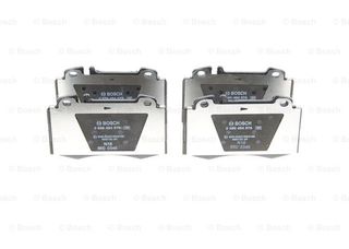 Σετ τακάκια, δισκόφρενα BOSCH 0986494576 για Mercedes-Benz C-Class W203 3000cc C320 CDI 224ps 2005-2007 OM 642.910 A0034205820 A0044200520 A0044209020 A0064201220 A0064203220 0034205820 0044200520 004