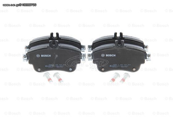 Σετ τακάκια, δισκόφρενα BOSCH 0986494663 για Mercedes-Benz A-Class W176 1500cc A160 CDI 90ps 2013- OM 607.951 A0064204820 A0084200420 0064204820 0084200420 64204820