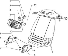 Κρύσταλλο Φλας Εμπρός Δεξί PIAGGIO ZIP Π.Μ-thumb-1