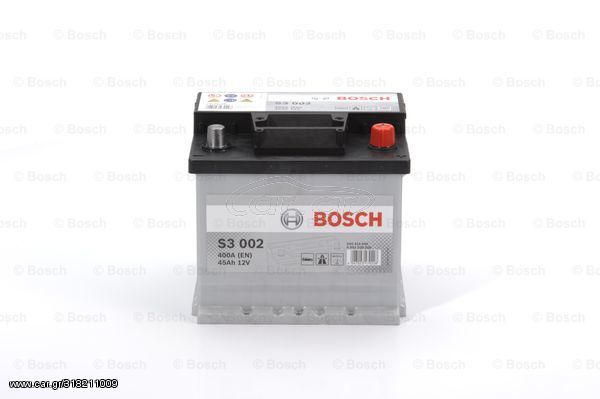 Μπαταρία εκκίνησης BOSCH (R) 45AH 0092S30020 207X175X190 για Smart 451 Cabrio 1000cc Turbo 84ps 2007- M 132.930 46214085 46227876 000915105AB 000915105DB 1J0915105AB 4C0915105 5K0915105A 8E0915105 4C0