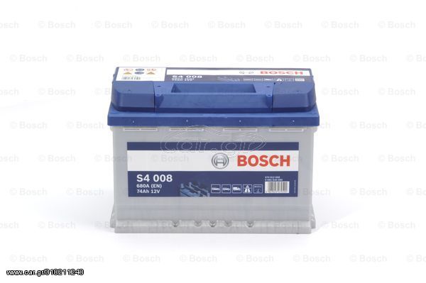 Μπαταρία εκκίνησης BOSCH 0092S40080 για Mercedes-Benz 190 W201  2000cc D 72ps 1983-1989 OM 601.911 46227869 46227873 000915105AE 000915105AF 4D0915105A 4F0915105A 8E0915105B 8E0915105H 8E0915105L 8K09