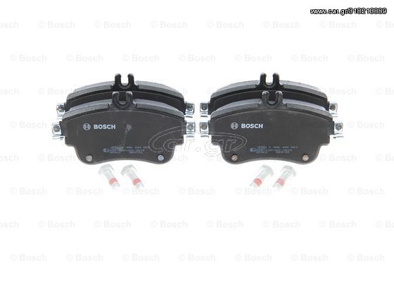 Σετ τακάκια, δισκόφρενα BOSCH 0986494663 για Mercedes-Benz B-Class W246 1500cc B160 CDI 90ps 2013- OM 607.951 A0064204820 A0084200420 0064204820 0084200420 64204820