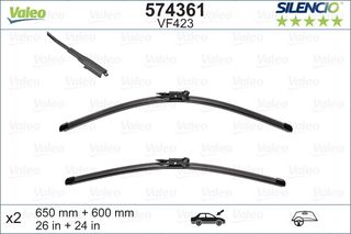 Μάκτρο καθαριστήρα VALEO 574361 για Mercedes-Benz Sprinter Bus 2100cc D 143ps 2016-Σήμερα OM 651.955 A0018203545 A9068201000 2E1955421A 2E1955421B 2E1998002