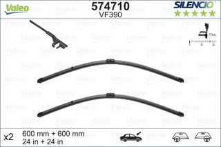 Μάκτρο καθαριστήρα VALEO 574710 για Mercedes-Benz C-Class W204 3500cc C350 CGI 292ps 2008-2014 M 272.982 A2048200145