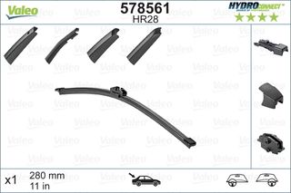 Μάκτρο καθαριστήρα VALEO 578561 για Mercedes-Benz GLA-Class X156 1500cc 180 CDI 109ps 2014-Σήμερα OM 607.951 61620036625 61627138508 61627366060 61620036625 61627138508 61627366060 5101217 5324649 532