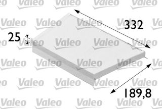 Φίλτρο, αέρας εσωτερικού χώρου VALEO 698700 για Mercedes-Benz C-Class Coupe CL203 2000cc C180 129ps 2001-2002 M 111.951 2038300118