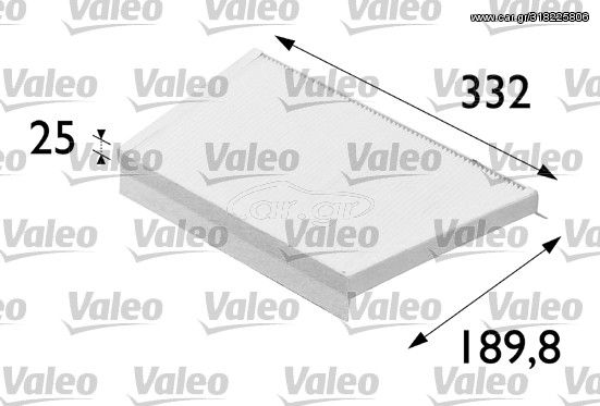 Φίλτρο, αέρας εσωτερικού χώρου VALEO 698700 για Mercedes-Benz C-Class SW S203 1800cc C180 Kompressor 1 2002-2007 M 271.946 2038300118