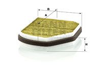 Φίλτρο, αέρας εσωτερικού χώρου MANN-FILTER FP2897 για Mercedes-Benz C-Class W202 1800cc C180 121ps 1994-2000 M 111.921 05101438AA 05101439AA 5101438AA 71775179 K05101439AA K5101438AA K71775179 2028300