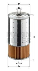 Φίλτρο λαδιού MANN-FILTER PF10501n για Mercedes-Benz E-Class W124 3000cc 300 D 109ps 1984-1989 OM 603.912 5016966 6011800009 6011800109 6011800210 6011840025 6011840125 A6011800009 A6011800109 A601180