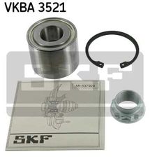 Σετ ρουλεμάν τροχών SKF VKBA3521 για Mercedes-Benz A-Class W168 1700cc A170 CDI 95ps 2001-2004 OM 668.942 1689810327 4321000QAD 7703090365