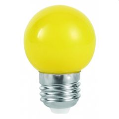 Λαμπτήρας Led E27 G45 1.2Watt Κίτρινη 54001 OEM