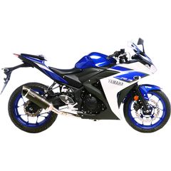 LEOVINCE One Evo Black Ολόσωμη Εξάτμιση YAMAHA MT-250/MT-03/YZF-R3 R25/ 2015-2020